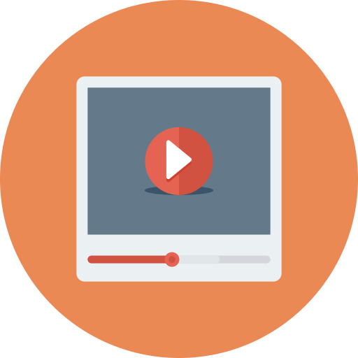 Video player - Free multimedia icons