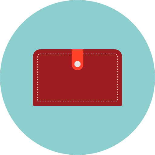 billetera icono gratis