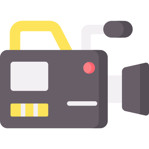 camara de video icono gratis