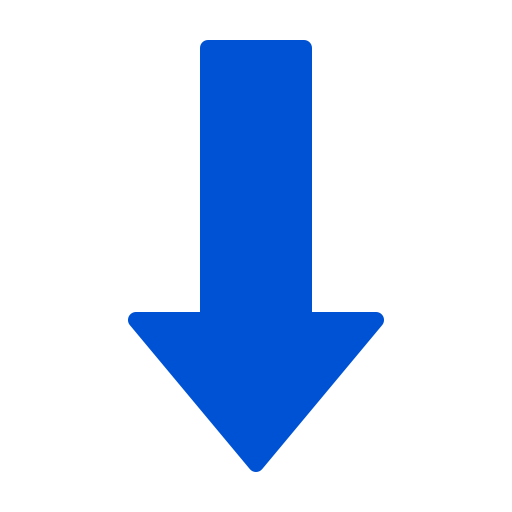 Down arrow Generic Flat icon