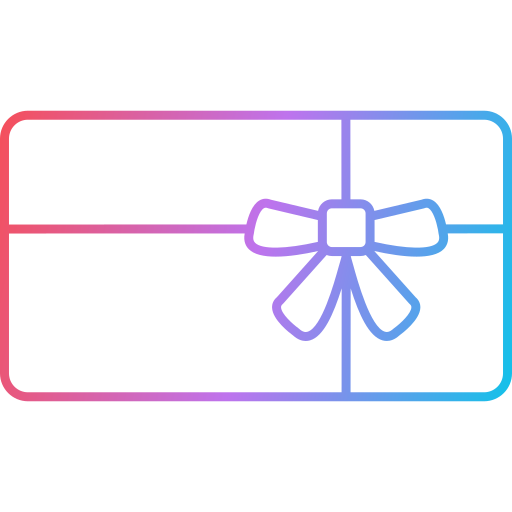 tarjeta de regalo icono gratis