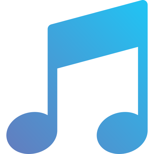 Music Generic Flat Gradient icon