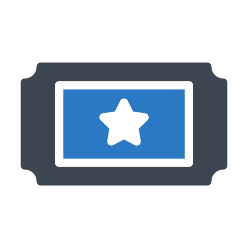 Entertainment Generic Blue Icon