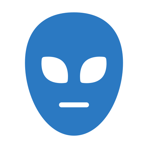 Alien Generic Blue icon