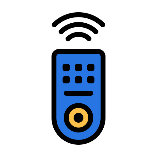 Remote control - Free electronics icons