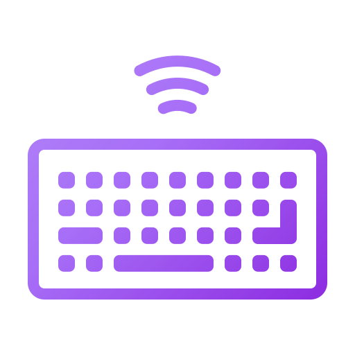 teclado inalambrico icono gratis