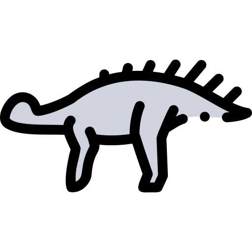 Euoplocephalus Detailed Rounded Lineal color icon