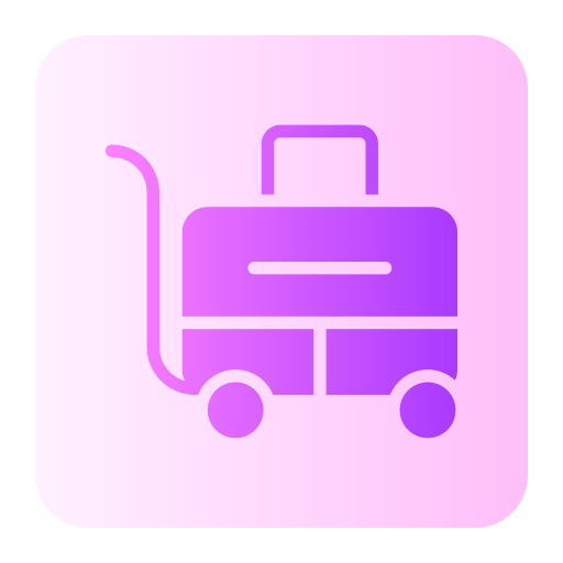 bolsa trolley icono gratis