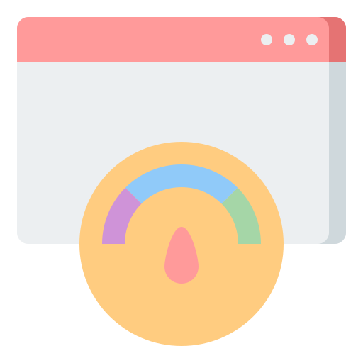 velocidad de página icono gratis