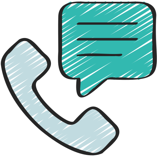 message téléphonique Icône gratuit