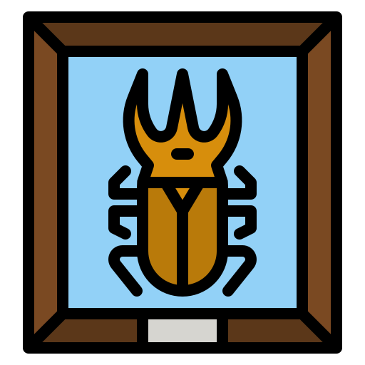 recolección de insectos icono gratis