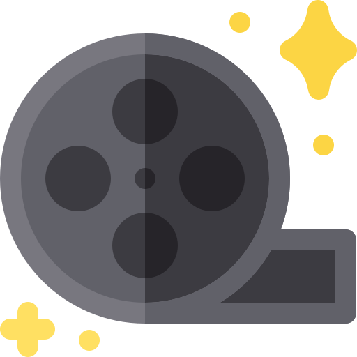 rollo de película icono gratis