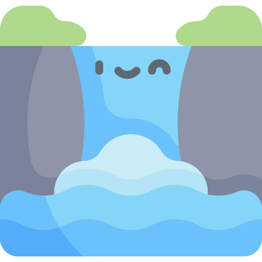 cascade Icône gratuit