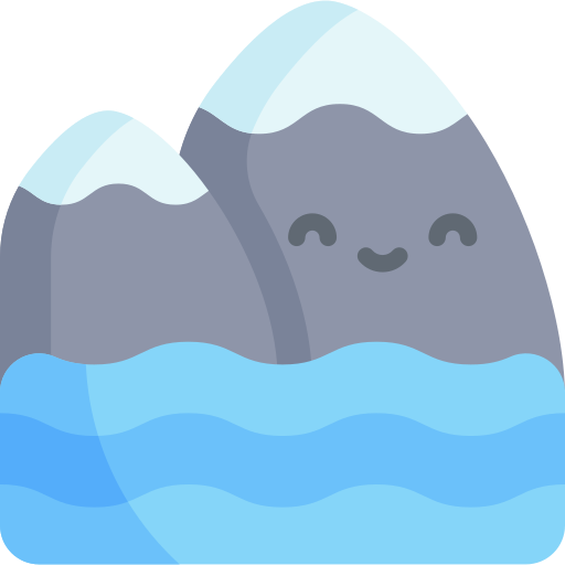 River Kawaii Flat icon