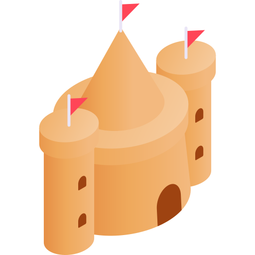 Sand castle free icon Sand castle free icon
