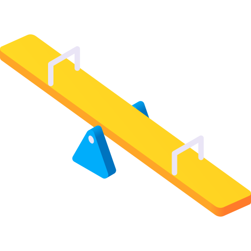 Seesaw  free icon