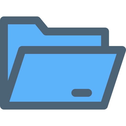 Folder Generic Blue icon