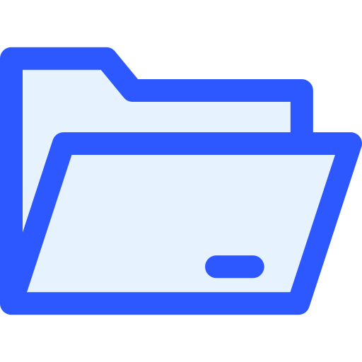 Folder Generic Blue icon