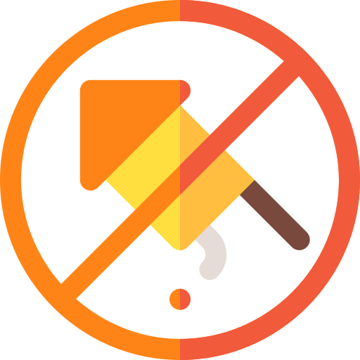 No fireworks Basic Rounded Flat icon