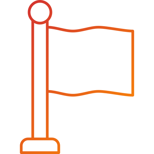 Flag free icon