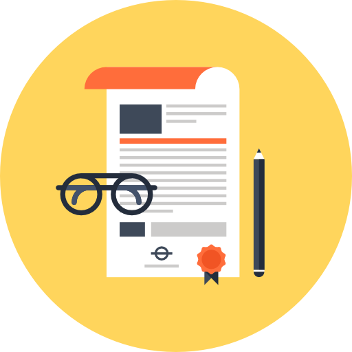 certificado grátis ícone