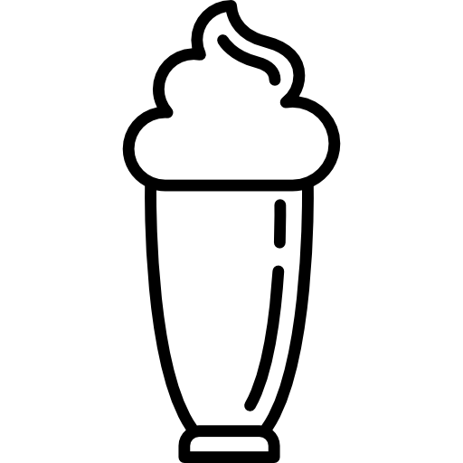 Молочный коктейль бесплатно иконка