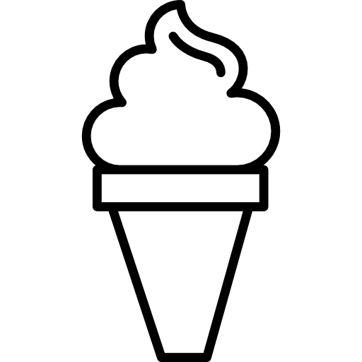 crème glacée Icône gratuit