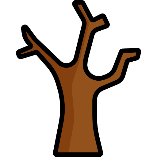 albero secco Special Lineal color icona