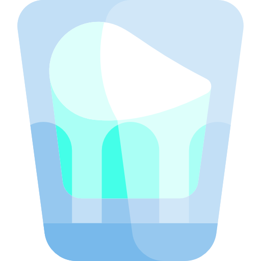 vaso de agua icono gratis