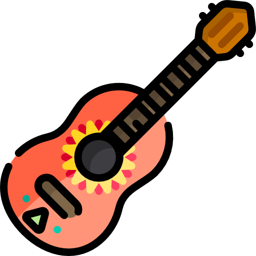 guitarra icono gratis