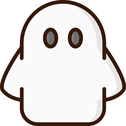 Ghost Generic Outline Color Icon