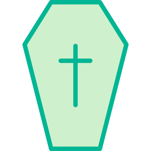 ataúd icono gratis