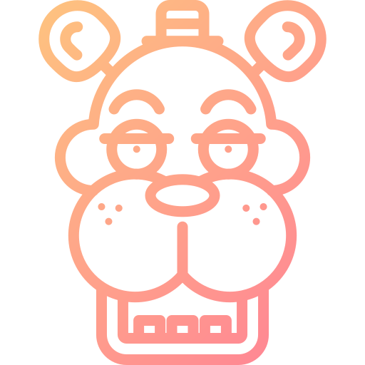 máscara de oso icono gratis