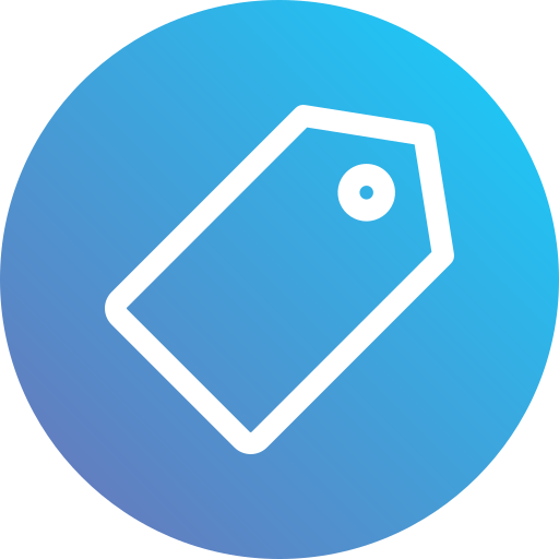 Tag free icon