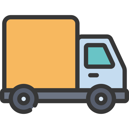 Delivery truck Juicy Fish Soft-fill icon