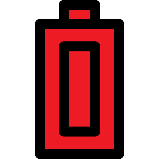 Battery Generic Outline Color icon