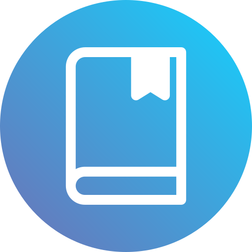 Book Generic Flat Gradient icon