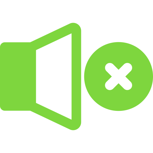 Mute free icon