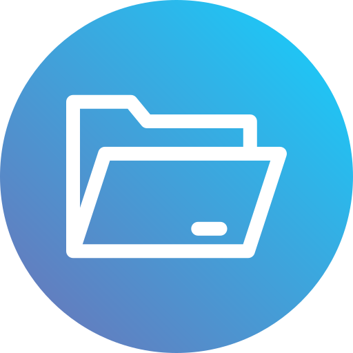 Folder Generic Gradient icon