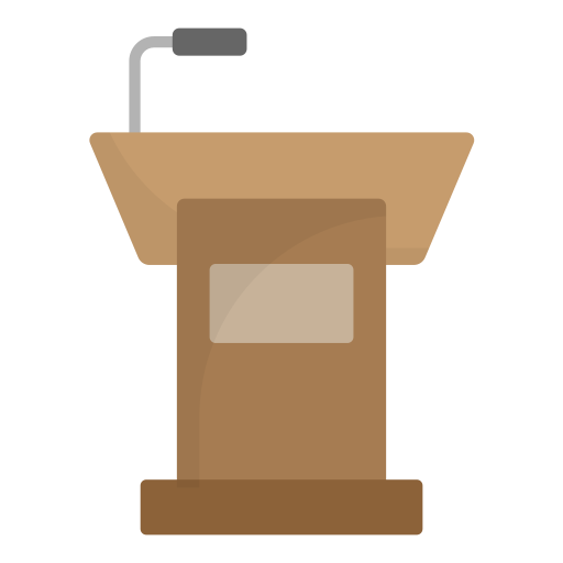 Lectern Generic Flat Icon