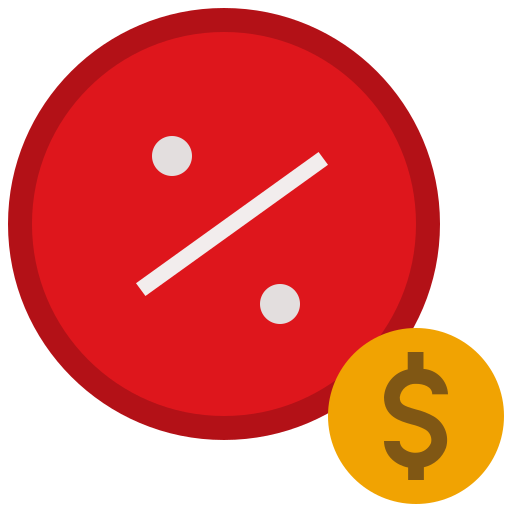 pour cent Icône gratuit pour cent Icône gratuit