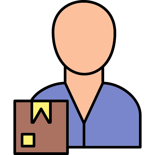 entrega icono gratis