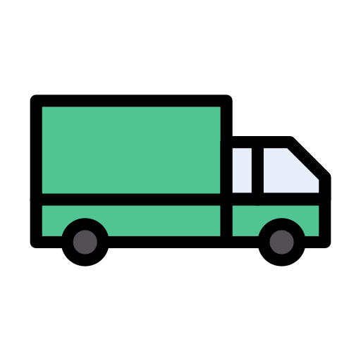 Truck Vector Stall Lineal Color icon