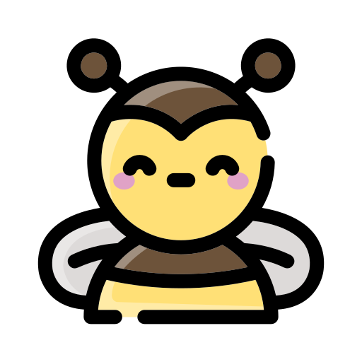 abeja icono gratis