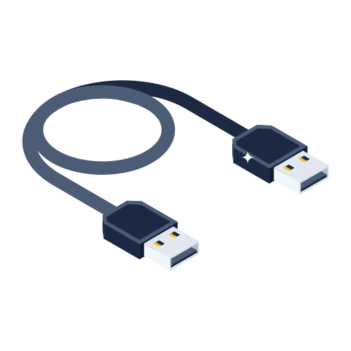 cable de datos icono gratis