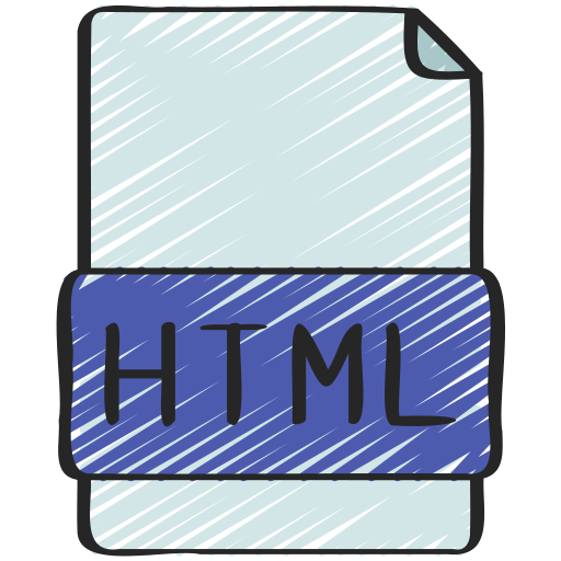 archivo html icono gratis