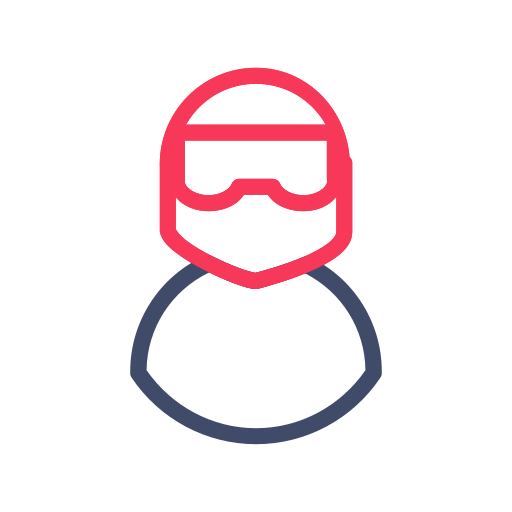 motociclista icono gratis