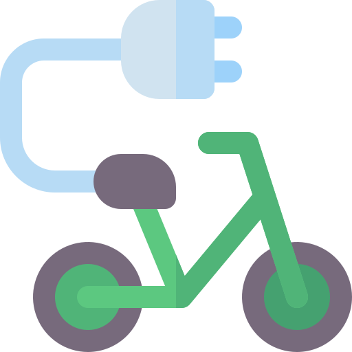 Electric bike Generic Flat icon