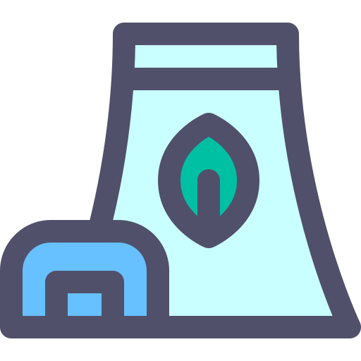 planta de energía icono gratis