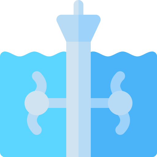 Tidal power Generic Flat icon